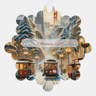 Personalised San Francisco Christmas Card –Holiday