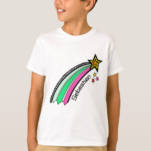 Personalised Shooting Star Space T-Shirt