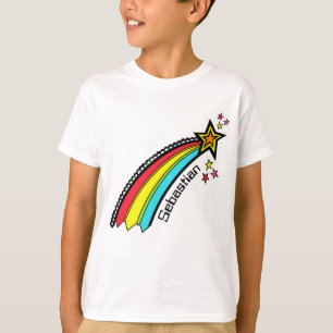 Personalised Shooting Star Space T-Shirt