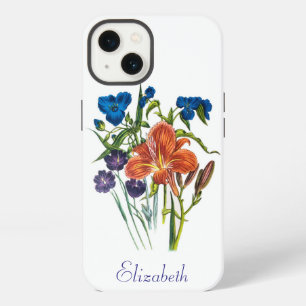 Personalised Spiderwort and Daylily Case-Mate iPho iPhone 13 Case