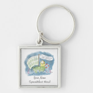 Personalised Spreadsheet Hero! Keychain