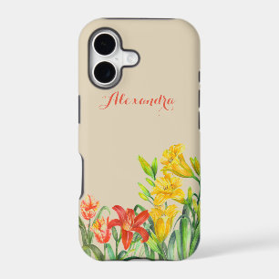 Personalised Spring Flowers Floral Art