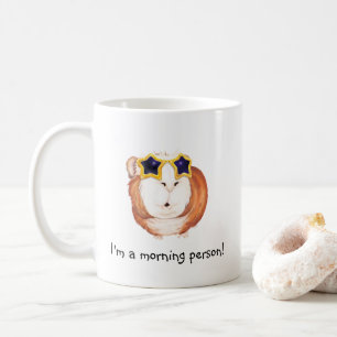 Personalised Starry-eyed Guinea Pig Mug