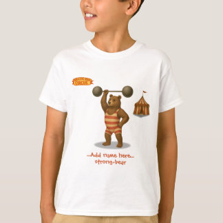 Personalised "strong-bear" T-Shirt