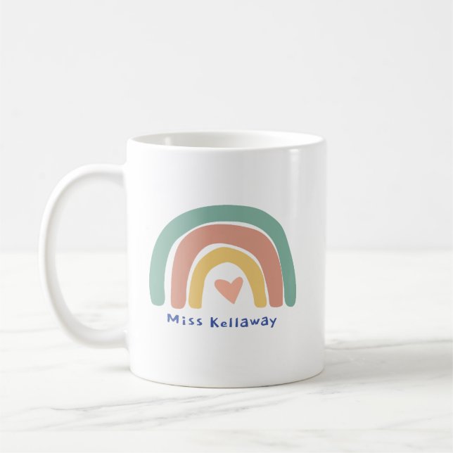 personalised Teacher present , custom teacher mug  (Left)