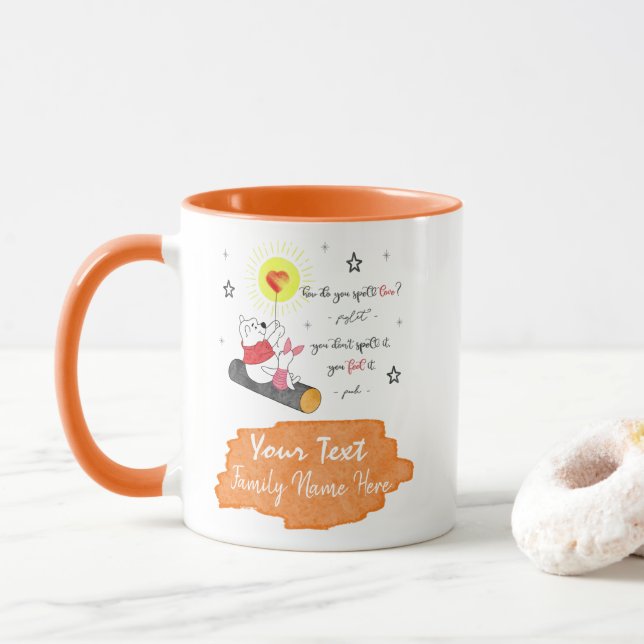 Personalised / Thanksgiving Mug (With Donut)