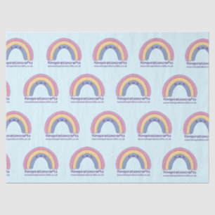 Personalised tissue paper with your own logo