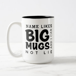 Personalised Two Tone Big Mug