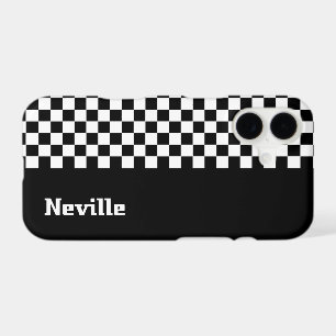 Personalised Two-Tone Checkerboard