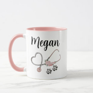Personalised Vet Nurse Mug Custom Veterinarian