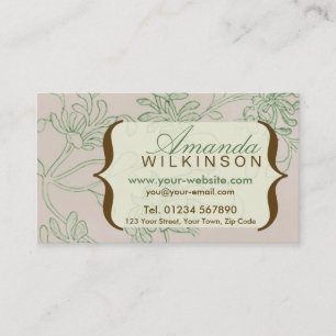 Personalised Vintage Business Cards