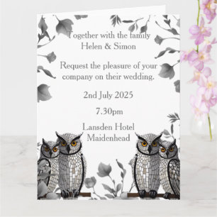 Personalised Wedding Card