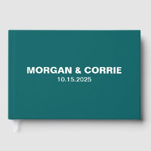 Personalised Wedding Guest Book - Hardcover Guestb