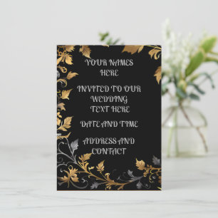 Personalised Wedding   Invitation
