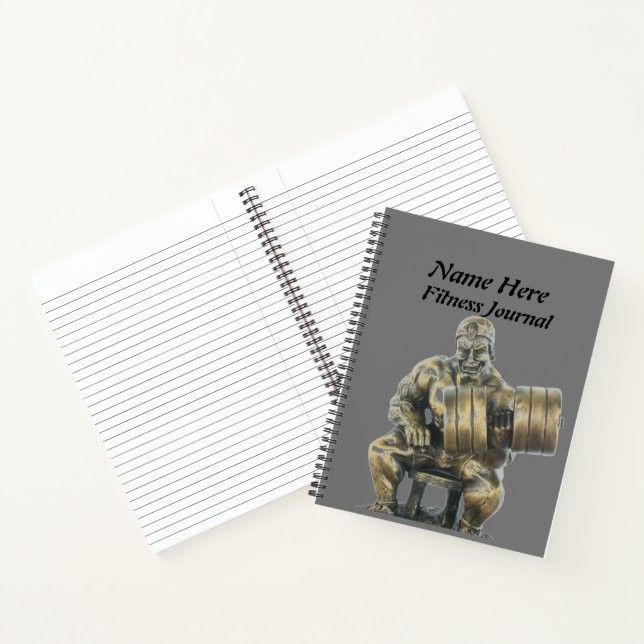 Personalised Weight Training Journal (Inside)