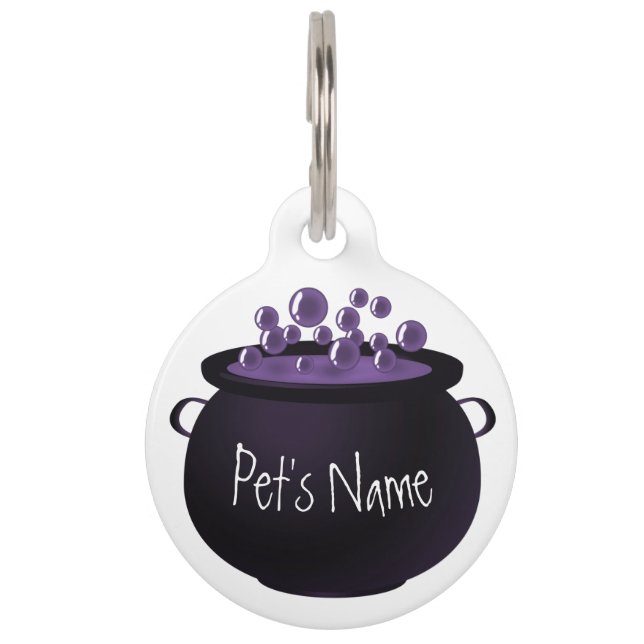 Personalised Wiccan Dog Tag Custom Pet ID Tag (Front)