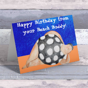 Personalised Wild swimming Outdoor swimmers  Card