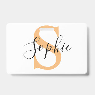 Personalised Your Name, Custom Name, Birthday Gift Badge