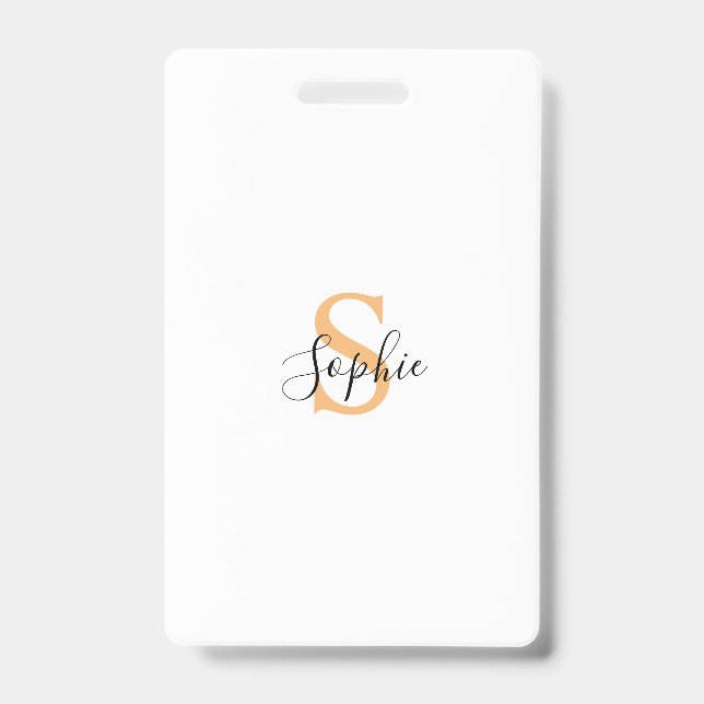 Personalised Your Name, Custom Name, Birthday Gift Badge (Front)