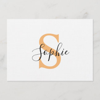 Personalised Your Name, Custom Name, Birthday Gift Invitation