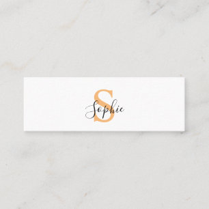 Personalised Your Name, Custom Name, Birthday Gift Mini Business Card