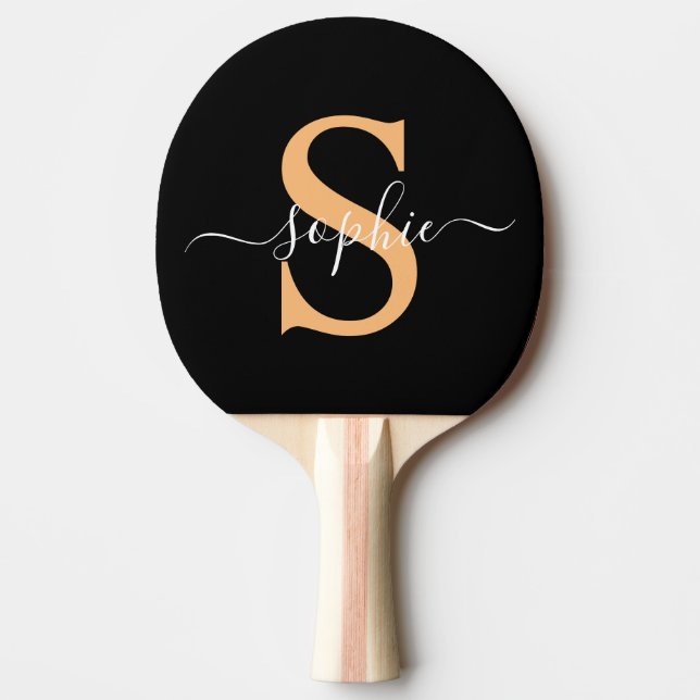 Personalised Your Name, Custom Name, Birthday Gift Ping Pong Paddle (Front)