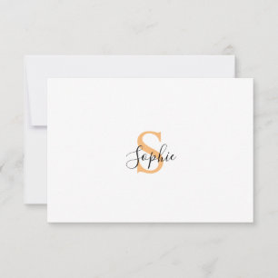 Personalised Your Name, Custom Name, Birthday Gift RSVP Card