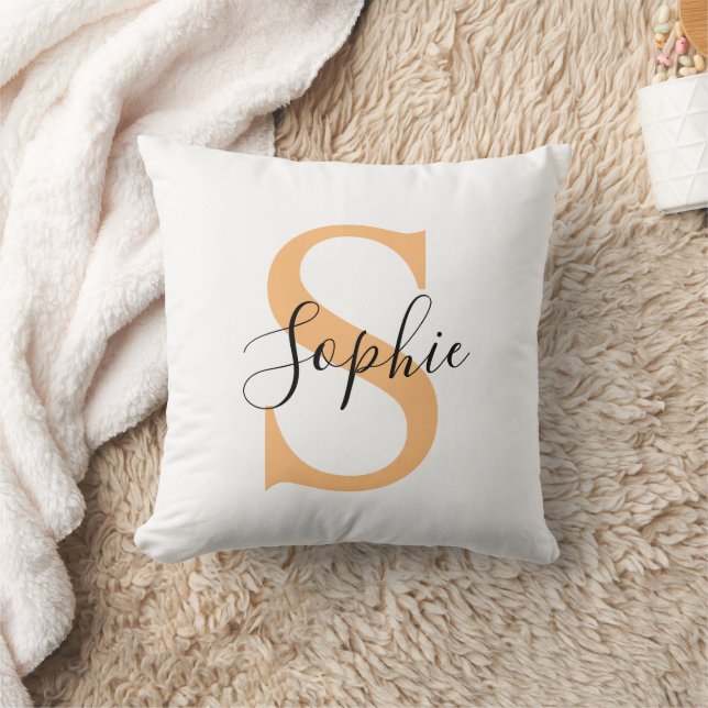 Personalised Your Name, Custom Name, Birthday Gift Throw Pillow (Blanket)