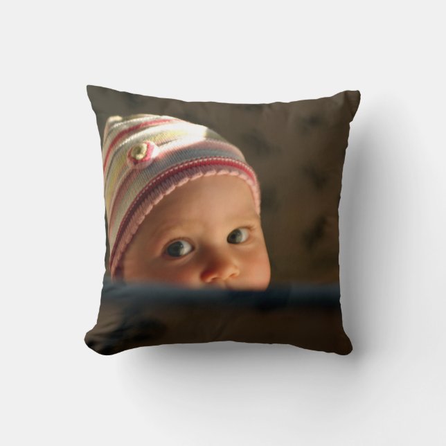 Personalised Your Photo Throw Pillow (Front)