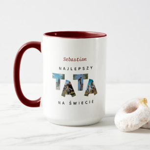 Personalisedd NAJLEPSZY TATA NA ŚWIECIE Huge Mug