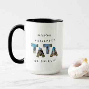 Personalisedd NAJLEPSZY TATA NA ŚWIECIE Huge Mug