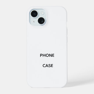 Personalisedi Phone 15 Slim Fit Case, Glossy iPhone 15 Case