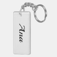 personalisierbar Vorname Ana schwarz weiß