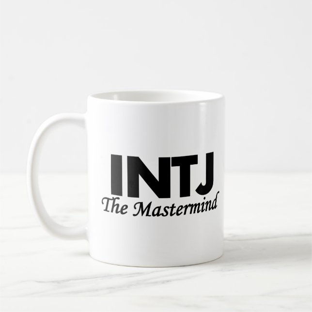 Personality Type INTJ| The Mastermind Coffee Mug (Left)
