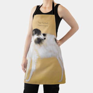 Personalizable Asian Borzoi Grooming Apron