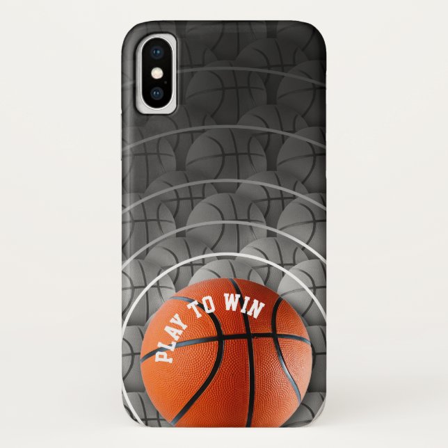 Personalizable Basketball Case-Mate iPhone Case (Back)