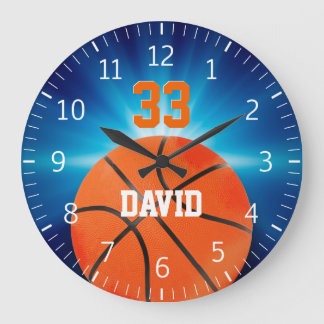 Personalizable Basketball | Player No Large Clock
