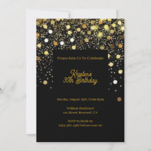Personalizable Birthday Invitation