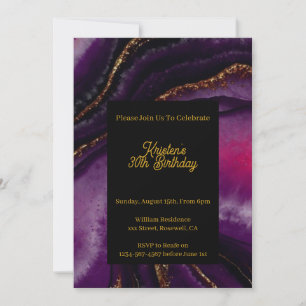 Personalizable Birthday Invitation