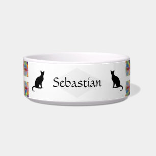 Personalizable Cat Food Bowl