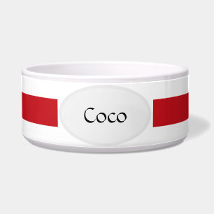 Personalizable Ceramic Pet Bowl