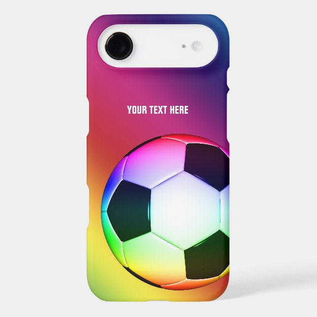 Personalizable Colourful Soccer | Fun Gifts iPod Touch (5th Generation) Cover (Back)