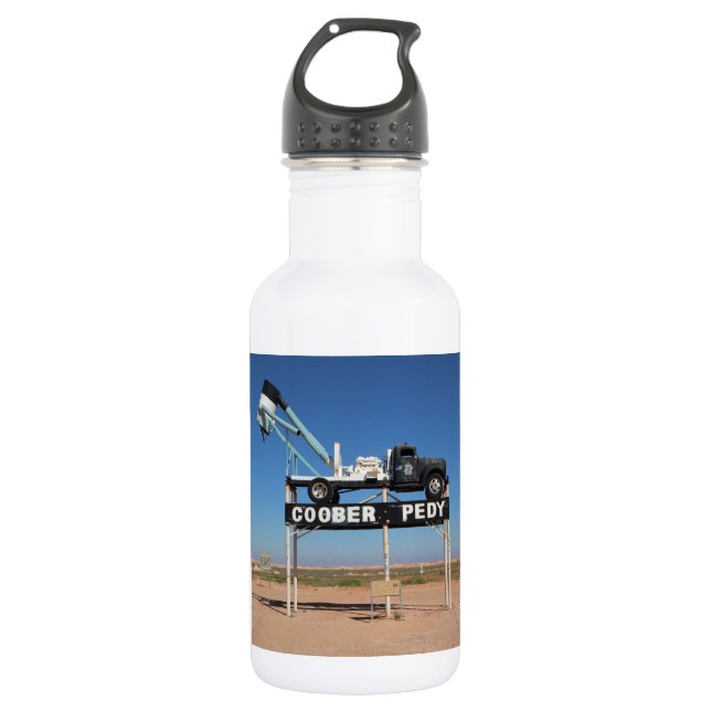 Personalizable Coober Pedy Outback Souvenir 532 Ml Water Bottle (Front)