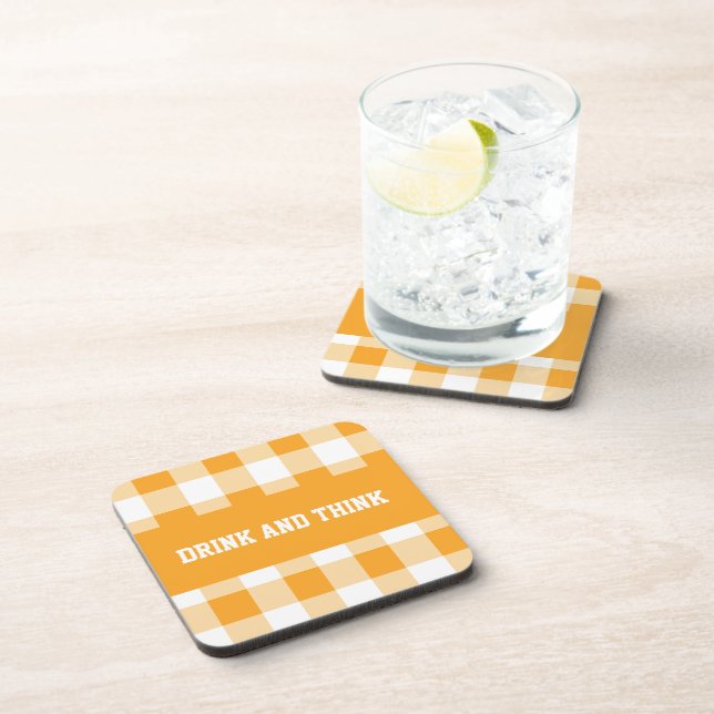 Personalizable cool home décor coaster (Right Side)