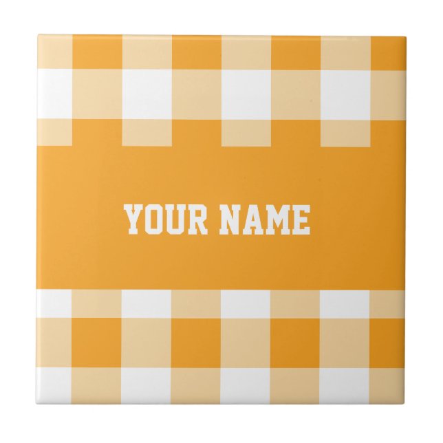 Personalizable cool home décor tile (Front)