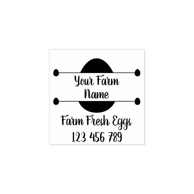 Personalizable Egg Stamp (Imprint)