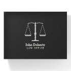 Personalizable | Elegant Silver Scales of Justice