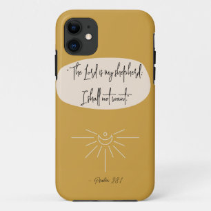 Personalizable Grace: Colourful Christian Tech Wra iPhone 11 Case
