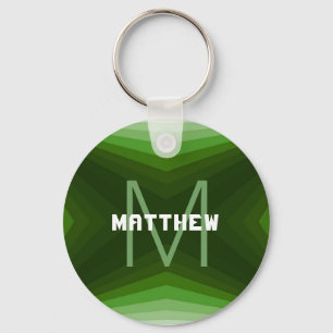 Personalizable keychain Green - HAMbyWG