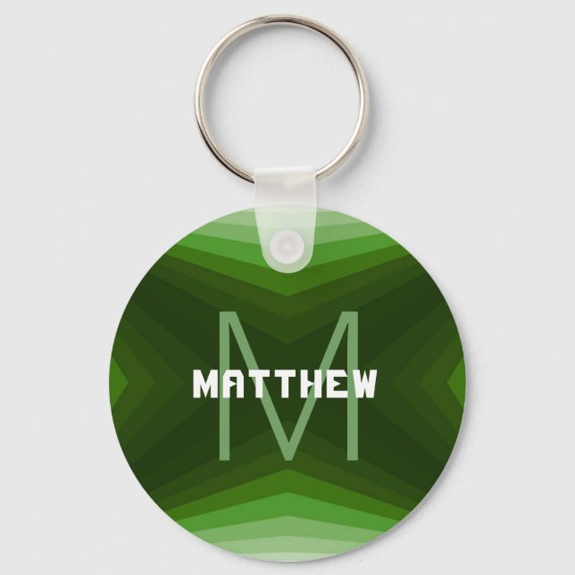 Personalizable keychain Green - HAMbyWG (Front)